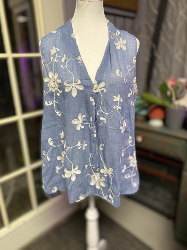Beige eci chambray top - beige,